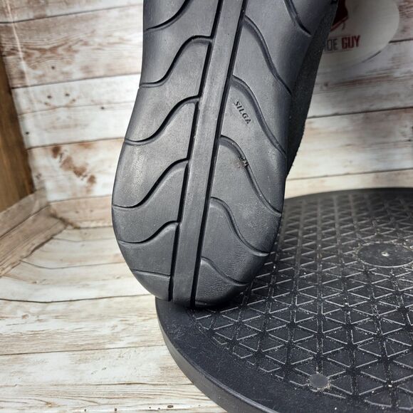 Sidi Doha Men's Size 12.5 Motorcycle Riding Straps Black Suede Ankle Boots - Picture 13 of 14